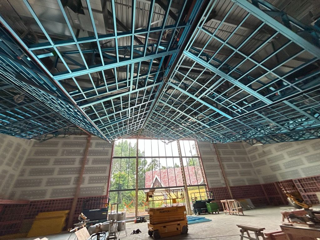 steel framing roof