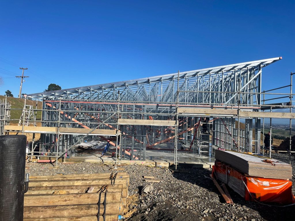 steel framing structure warehouse