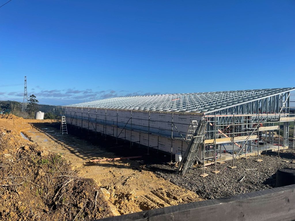 steel framing structure warehouse